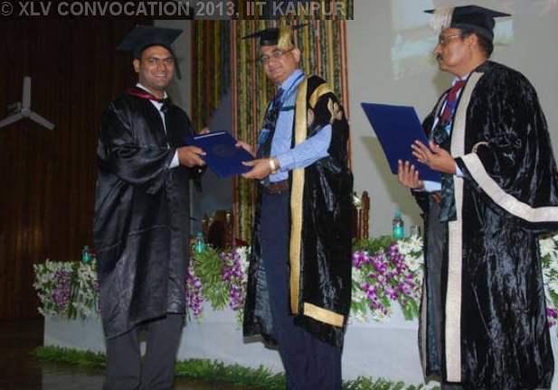 Hitendra Kumar at IIT Kanpur convocation